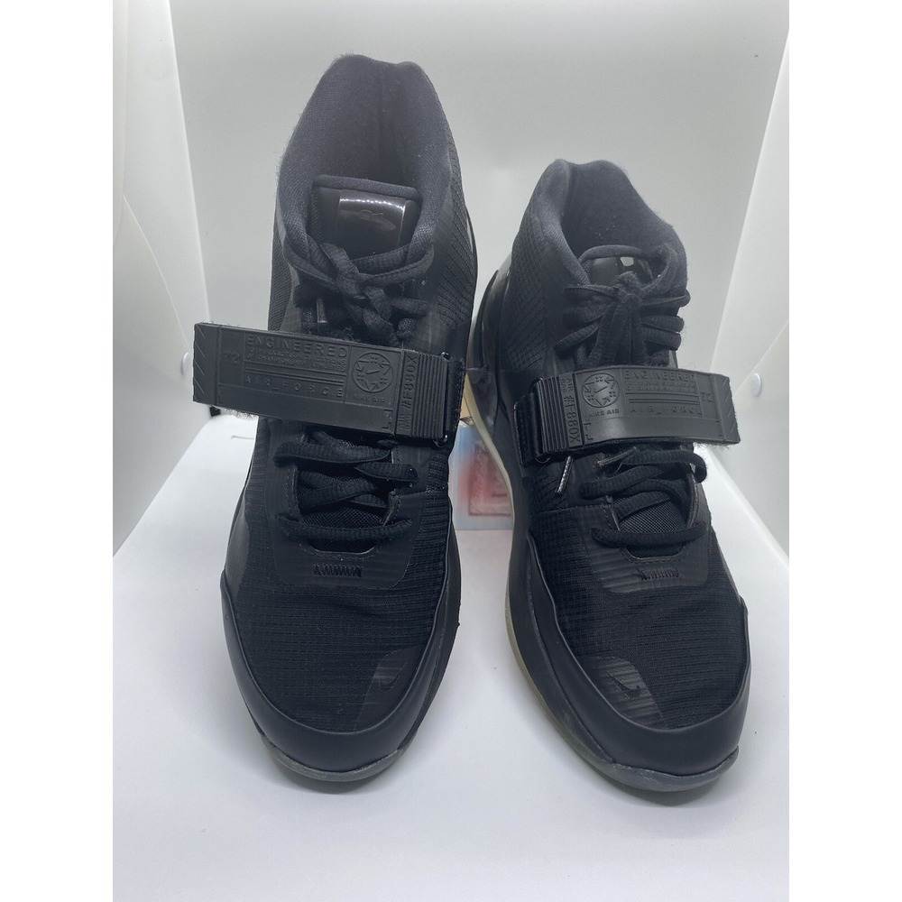 Nike Air Force Max Black Basketball Men's Shoes Size 8 AR0974-003